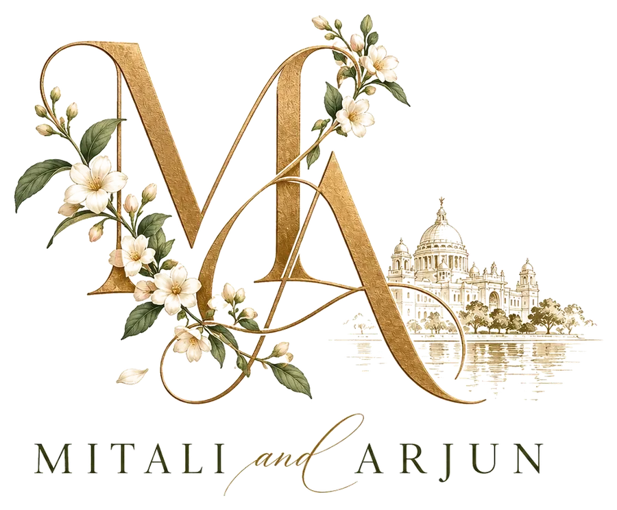 Mitali and Arjun monogram